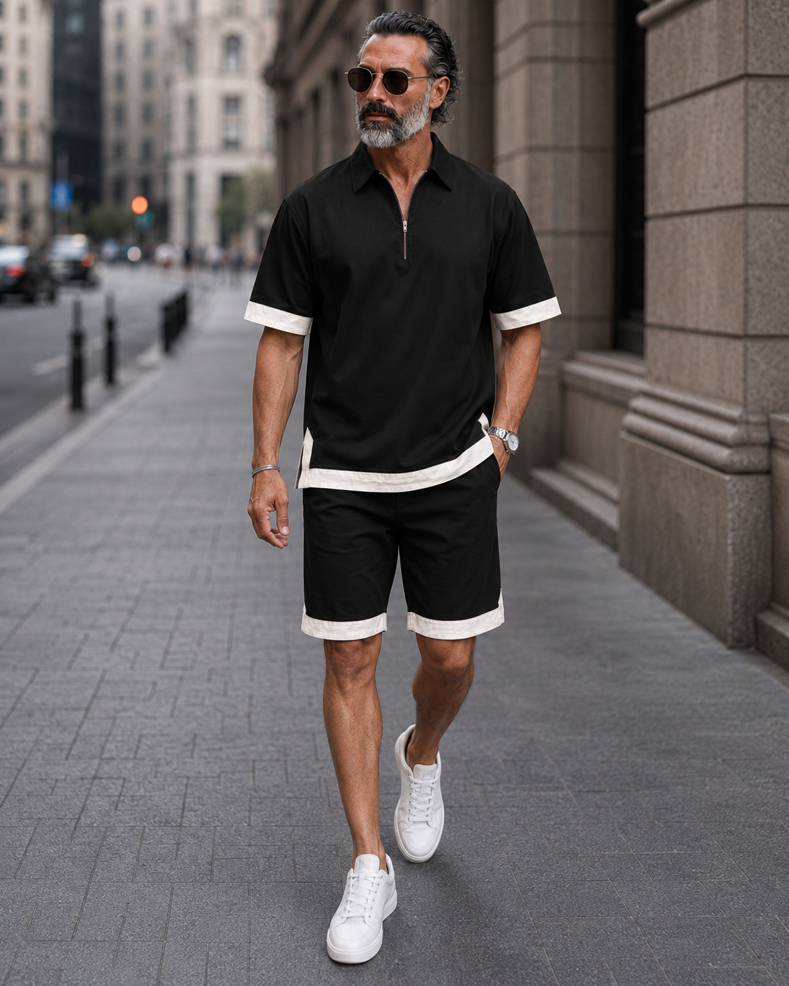 Elite Contrast Summer Set